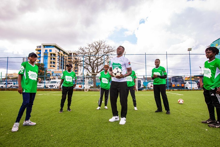 Wanyama Empowers Safaricom Chapa Dimba All-Stars