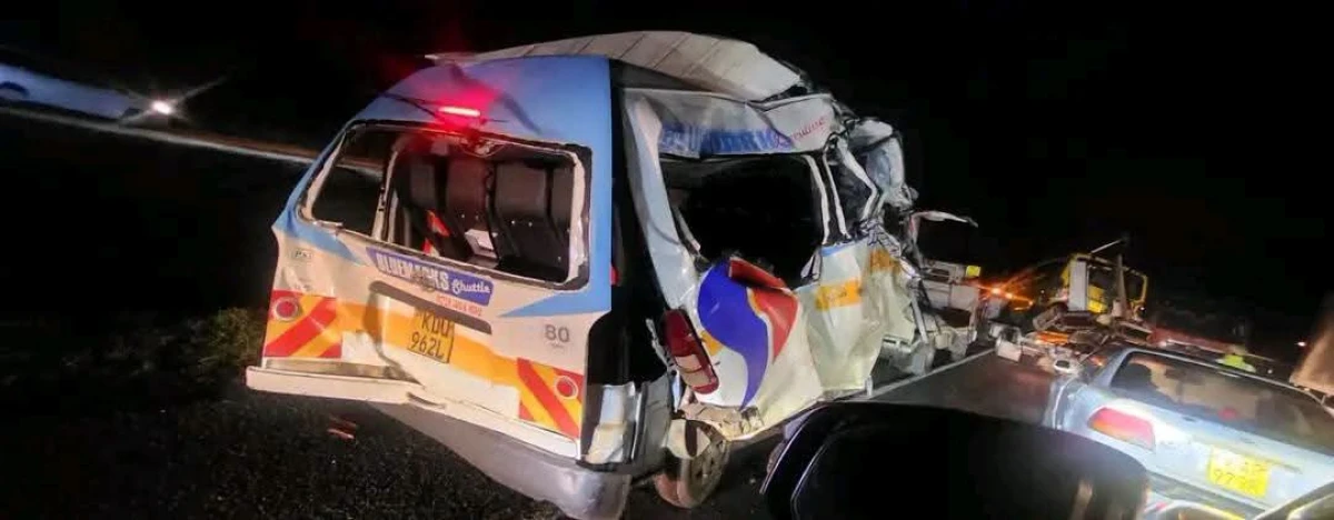  Seven killed, eight injured in multi-vehicle crash on Nakuru-Eldoret highway