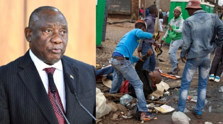 June 30 Xenophobic Protest: Ramaphosa begs South Africans not to act violently against Black foreigners