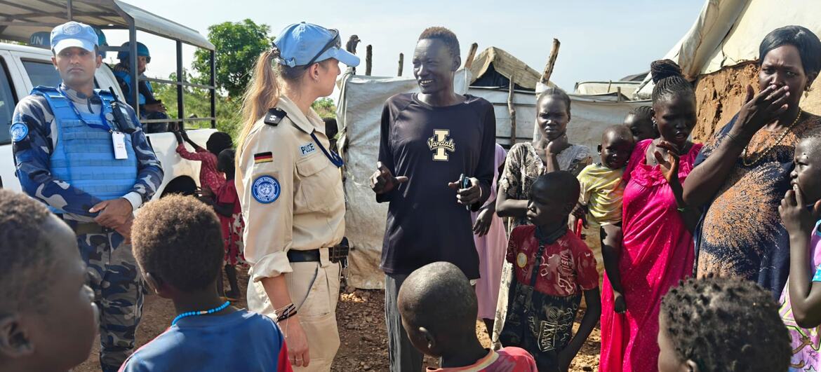 Building trust on patrol: One police officer’s peacekeeping journey in South Sudan