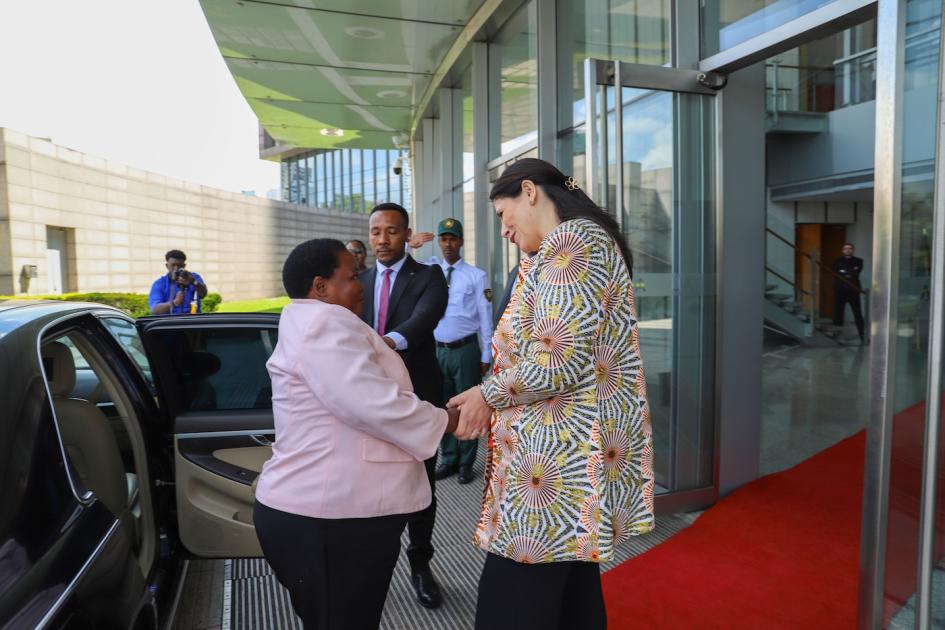 AUC Deputy Chairperson received Rt. Hon. Robinah Nabbanja, Prime Minister of Uganda