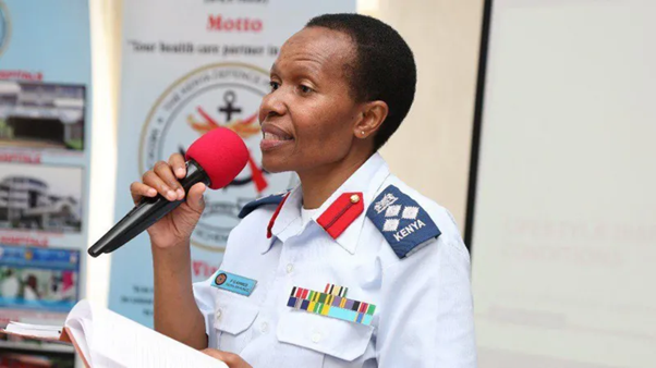 President Ruto appoints first woman air force head