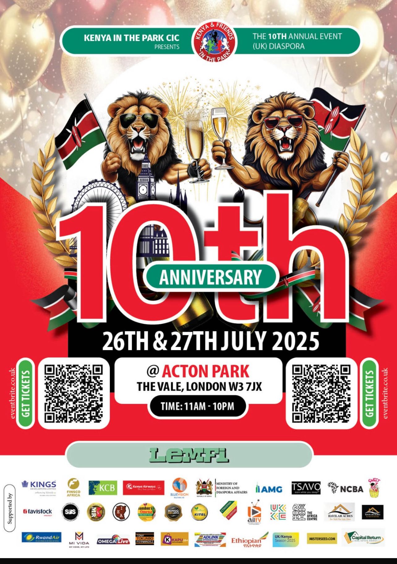 Kenyans in the Park July 2025