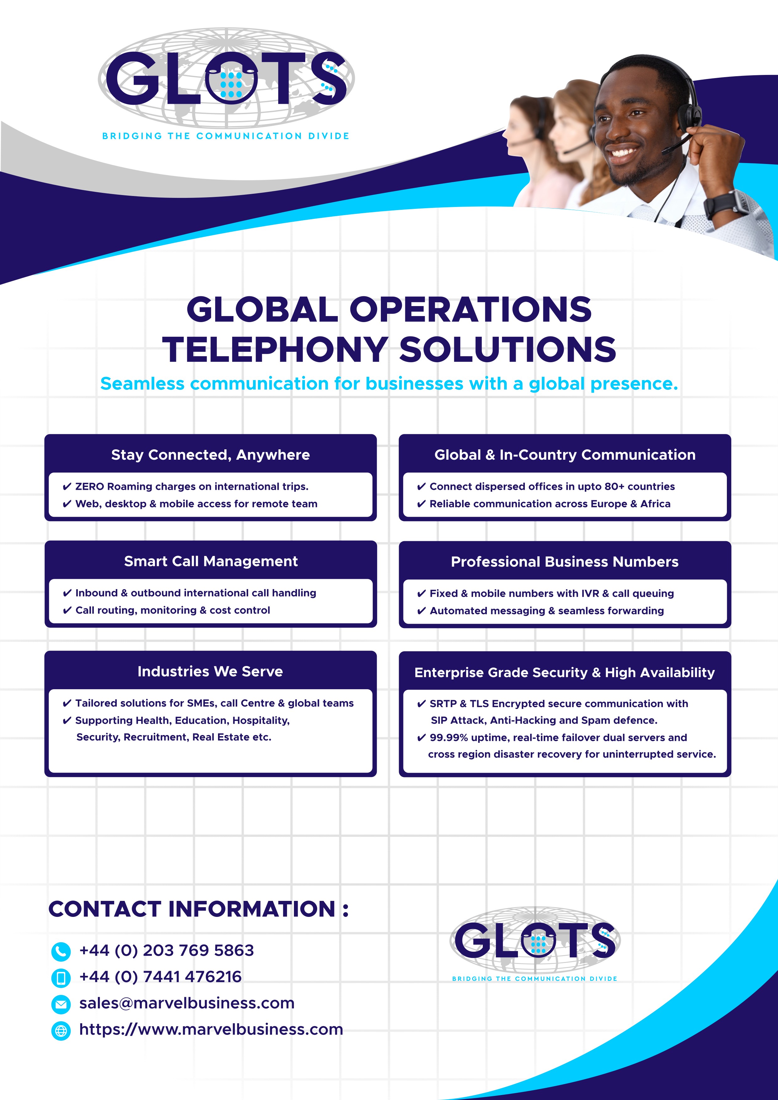 Global Operations Telephony Solutions - weconnectafrica